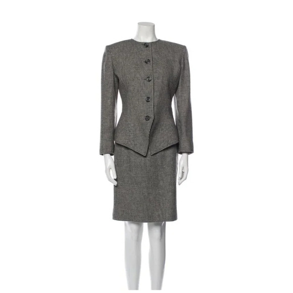 Valentino Vintage 1980's Skirt Suit - Picture 1 of 16